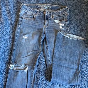 American Eagle women’s jeans.